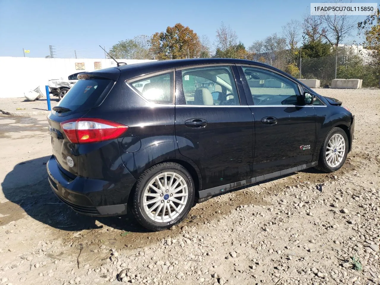 2016 Ford C-Max Premium Sel VIN: 1FADP5CU7GL115850 Lot: 76593454