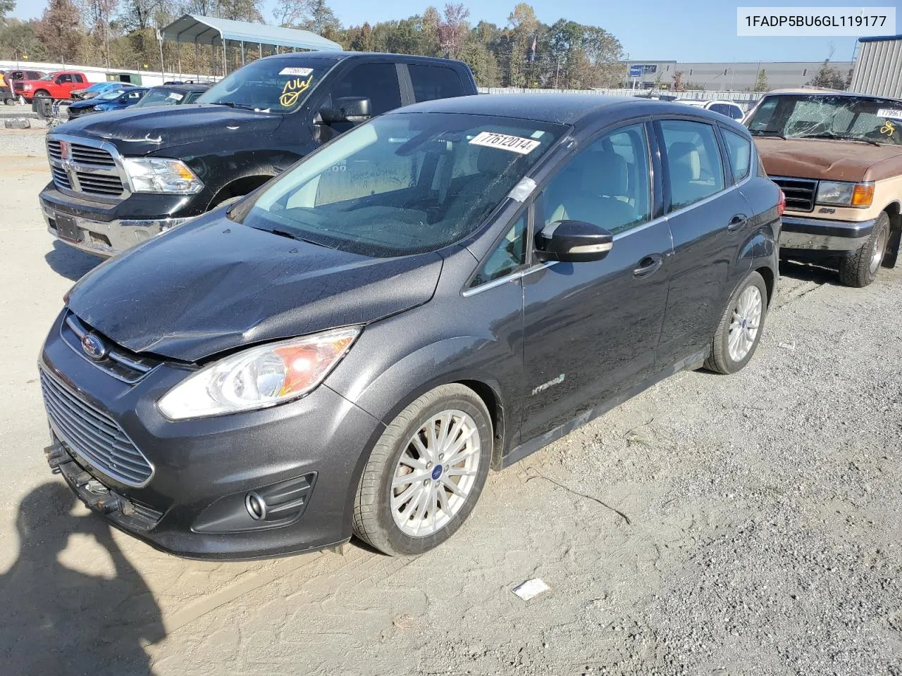 2016 Ford C-Max Sel VIN: 1FADP5BU6GL119177 Lot: 77612014