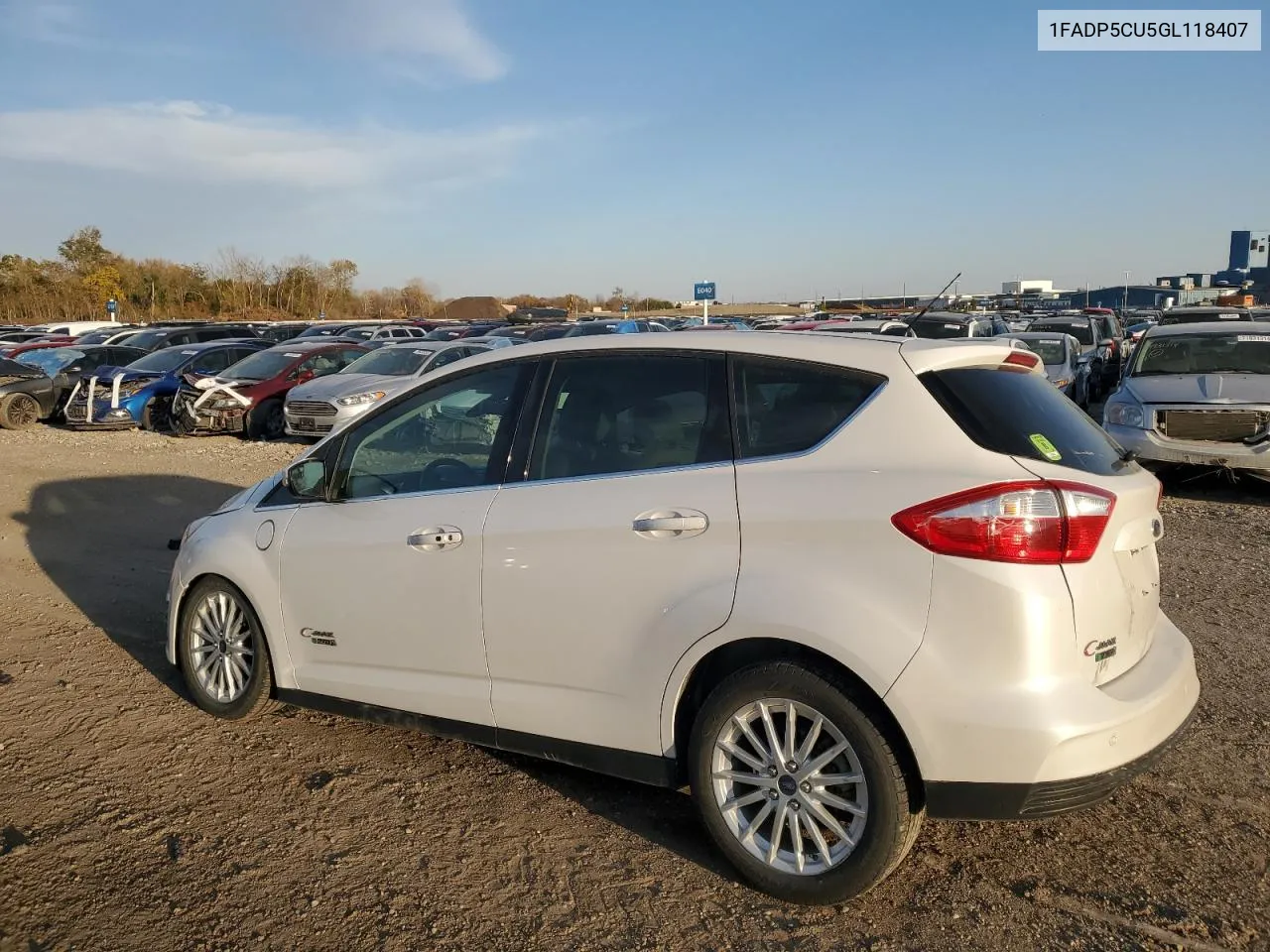 2016 Ford C-Max Premium Sel VIN: 1FADP5CU5GL118407 Lot: 77982224