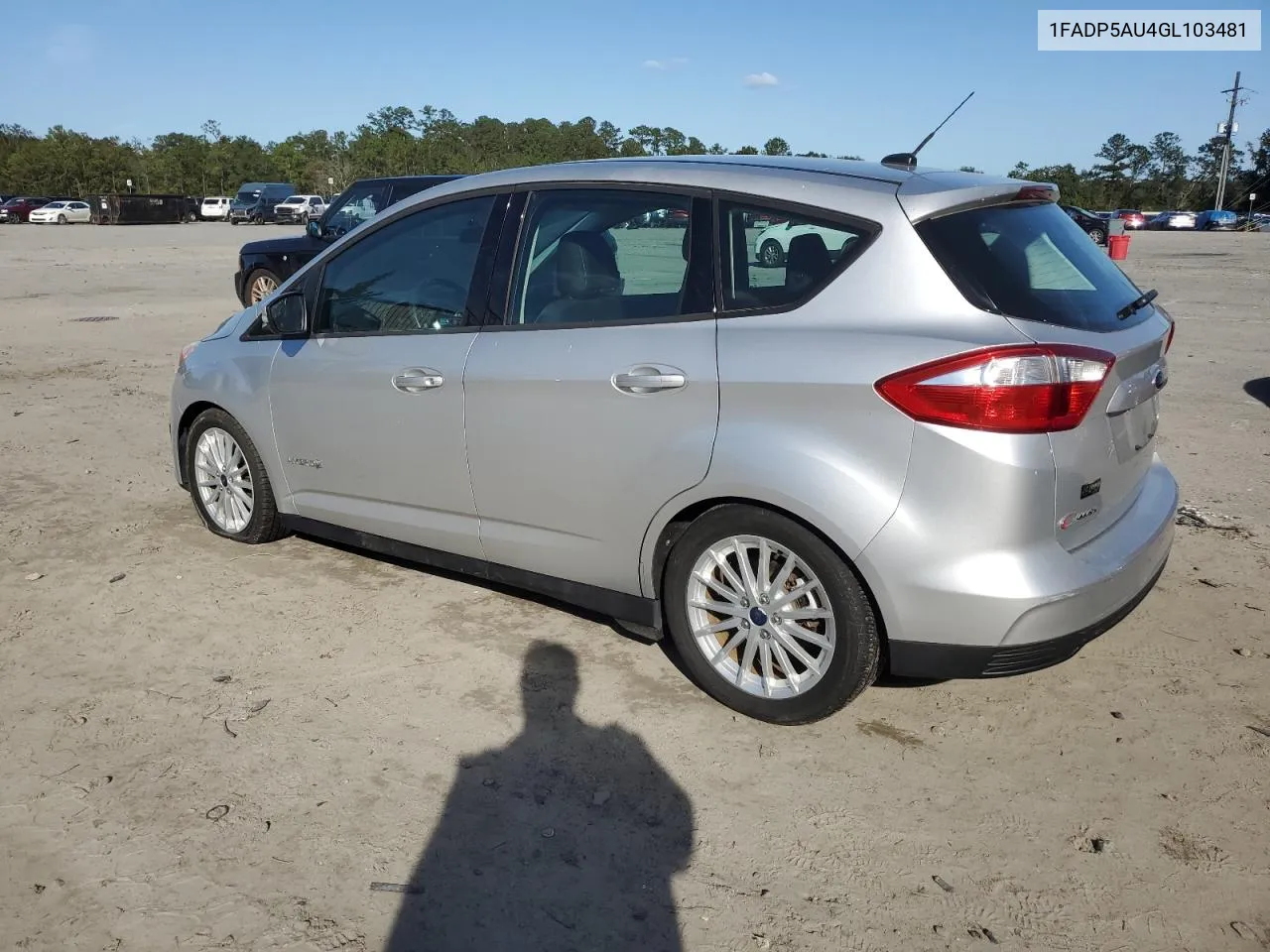 2016 Ford C-Max Se VIN: 1FADP5AU4GL103481 Lot: 80897334