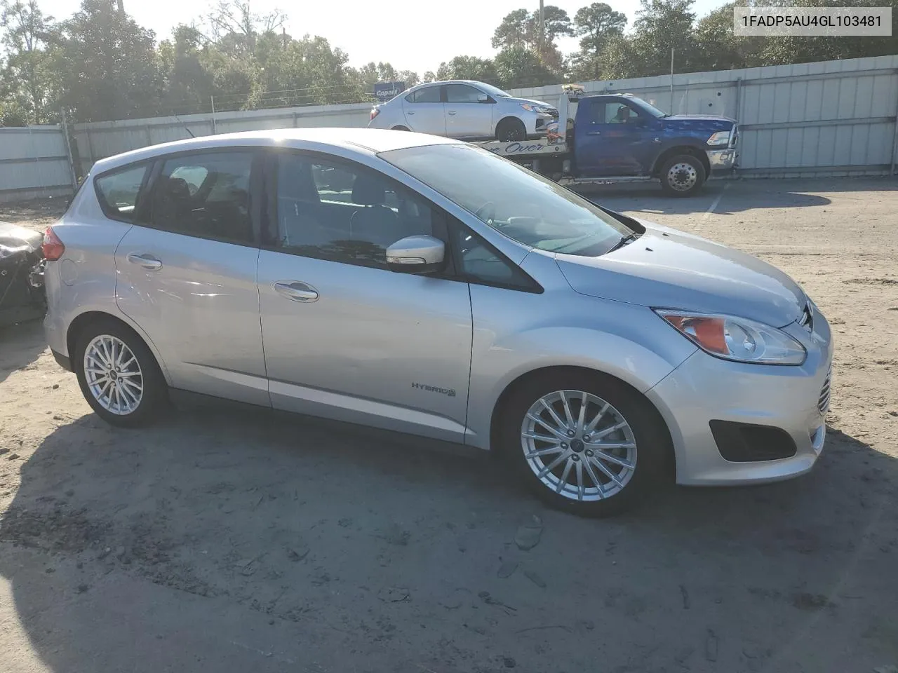 2016 Ford C-Max Se VIN: 1FADP5AU4GL103481 Lot: 80897334