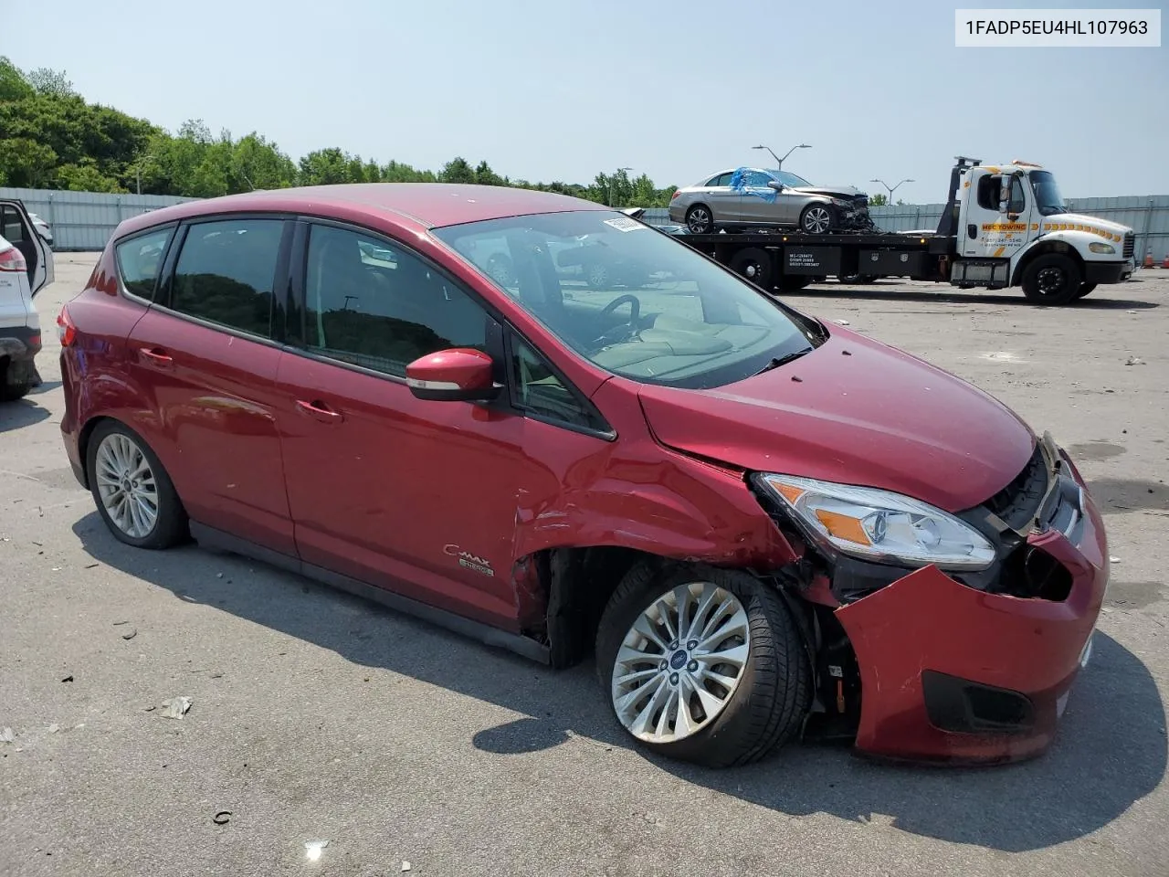 2017 Ford C-Max Se VIN: 1FADP5EU4HL107963 Lot: 59903834