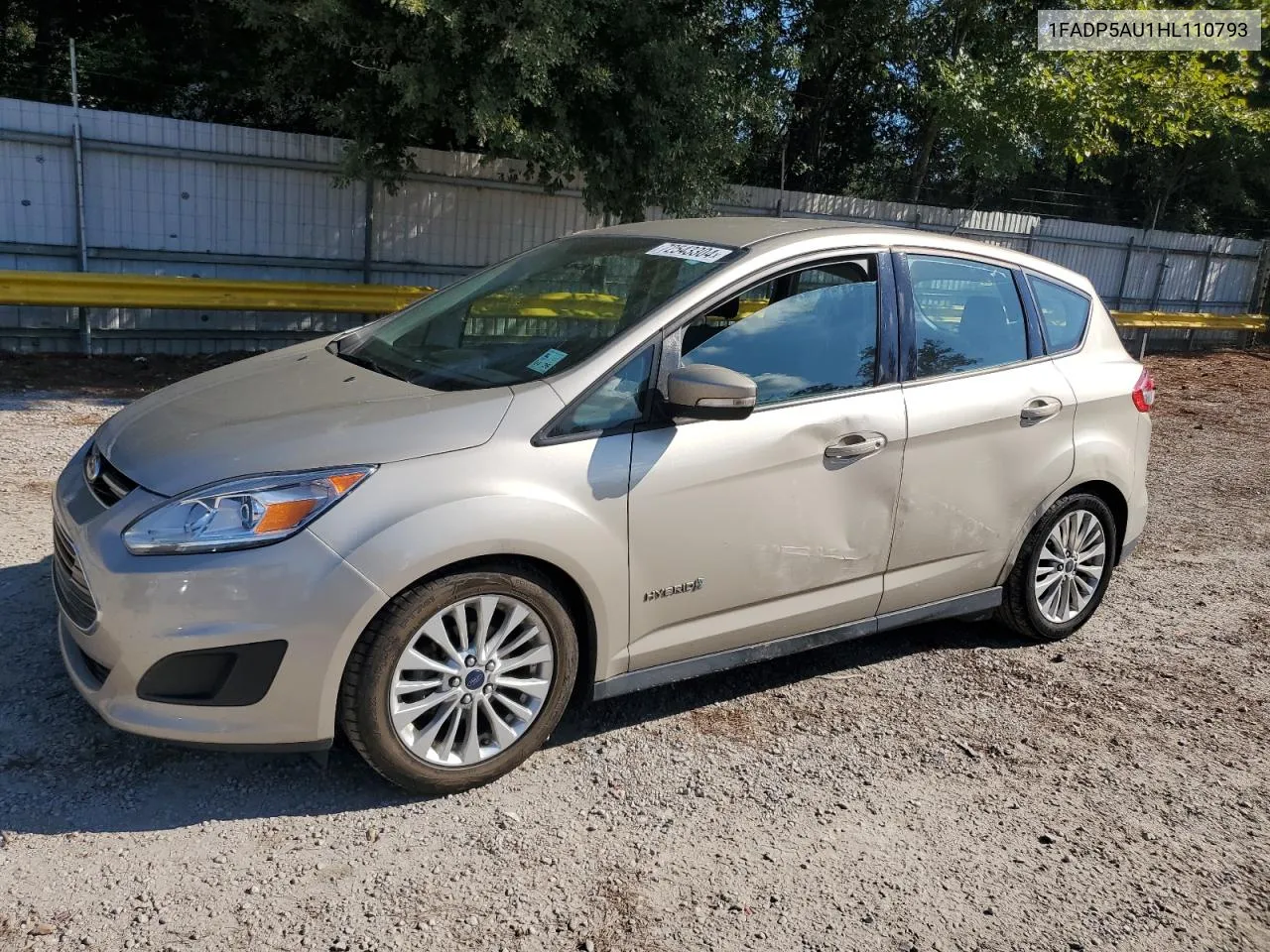 2017 Ford C-Max Se VIN: 1FADP5AU1HL110793 Lot: 72543304