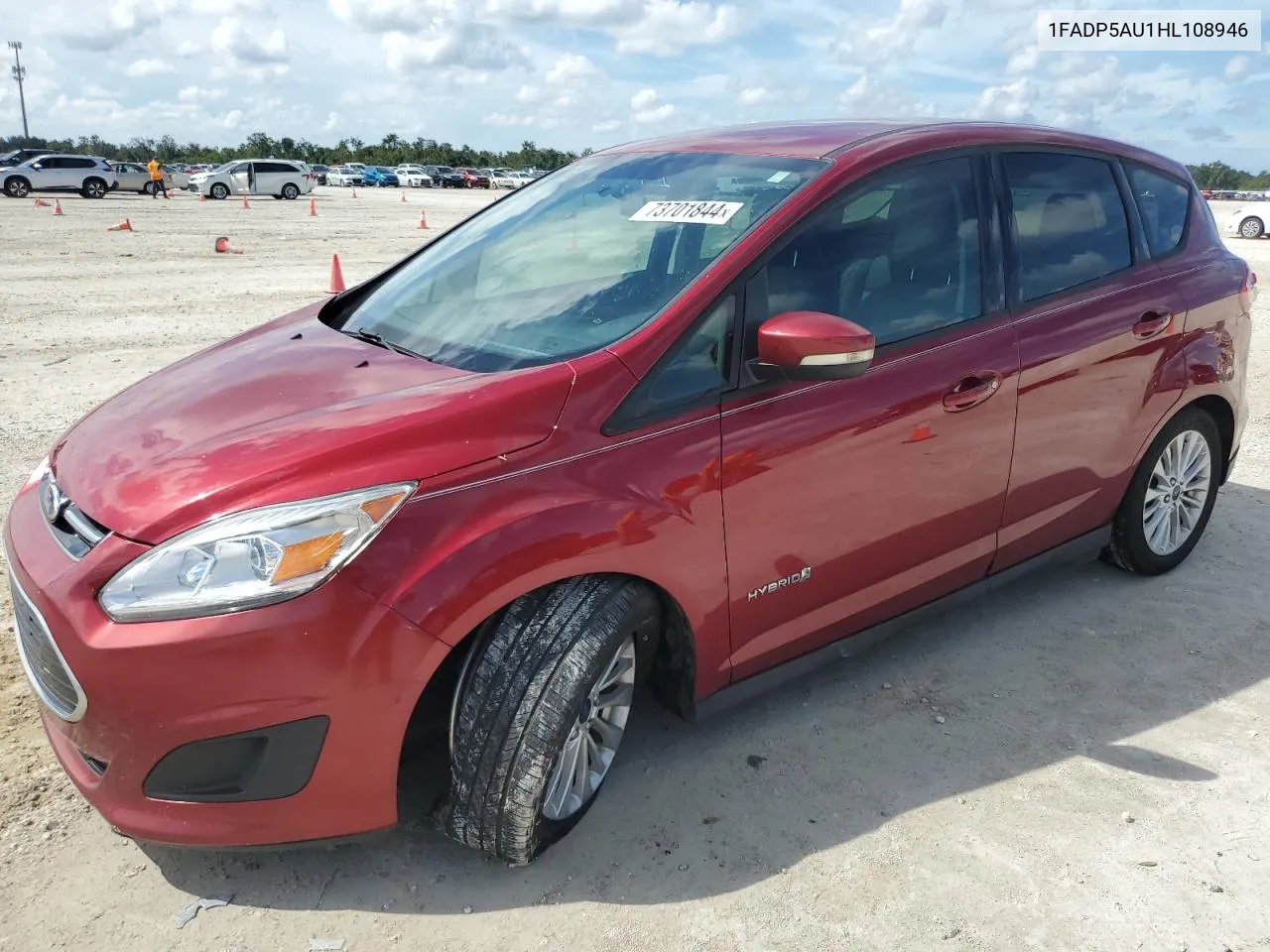 2017 Ford C-Max Se VIN: 1FADP5AU1HL108946 Lot: 73701844