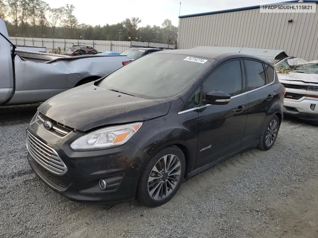 2017 Ford C-Max Titanium VIN: 1FADP5DU0HL115821 Lot: 74774774