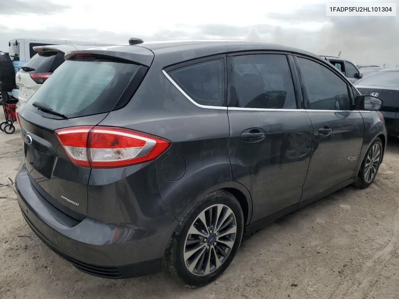 2017 Ford C-Max Titanium VIN: 1FADP5FU2HL101304 Lot: 74853464