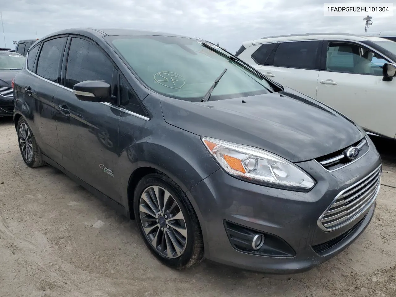 2017 Ford C-Max Titanium VIN: 1FADP5FU2HL101304 Lot: 74853464