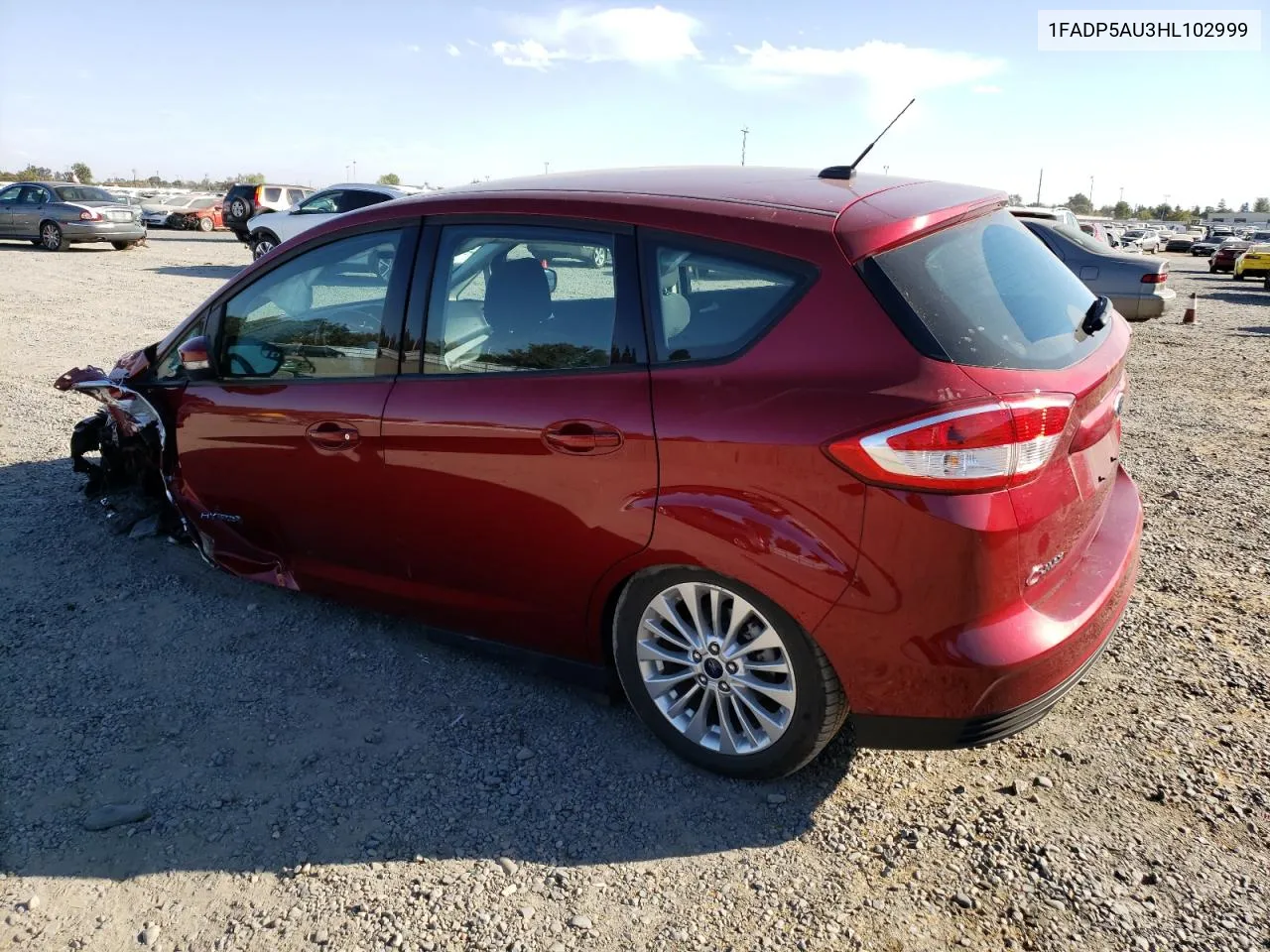 2017 Ford C-Max Se VIN: 1FADP5AU3HL102999 Lot: 75005534