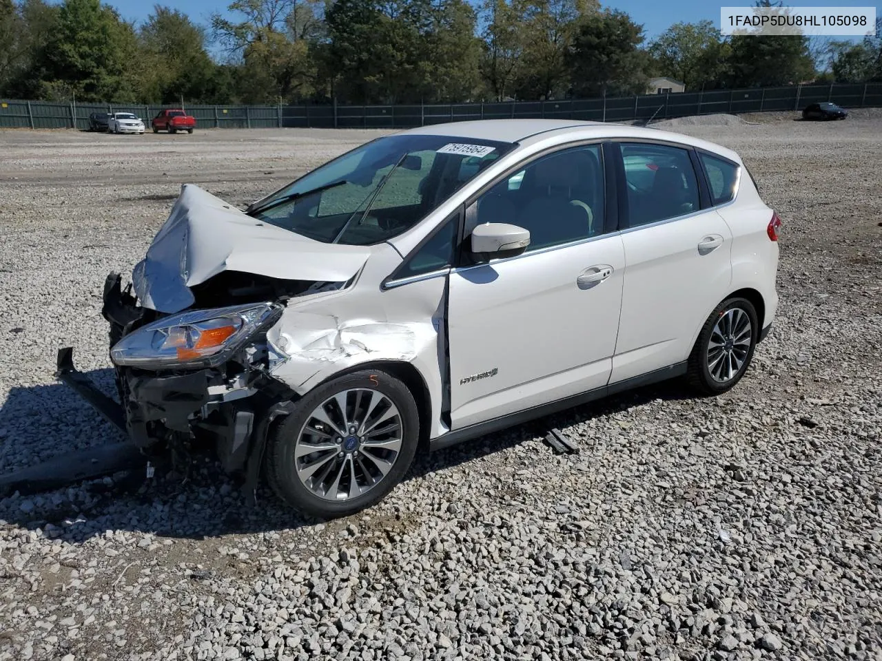 2017 Ford C-Max Titanium VIN: 1FADP5DU8HL105098 Lot: 75915964