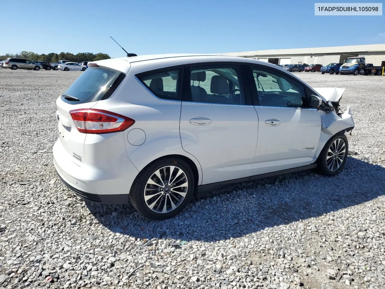 2017 Ford C-Max Titanium VIN: 1FADP5DU8HL105098 Lot: 75915964