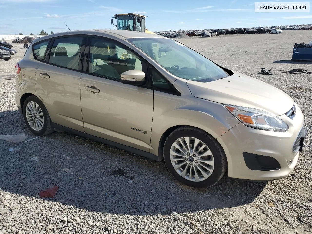 2017 Ford C-Max Se VIN: 1FADP5AU7HL106991 Lot: 76235054