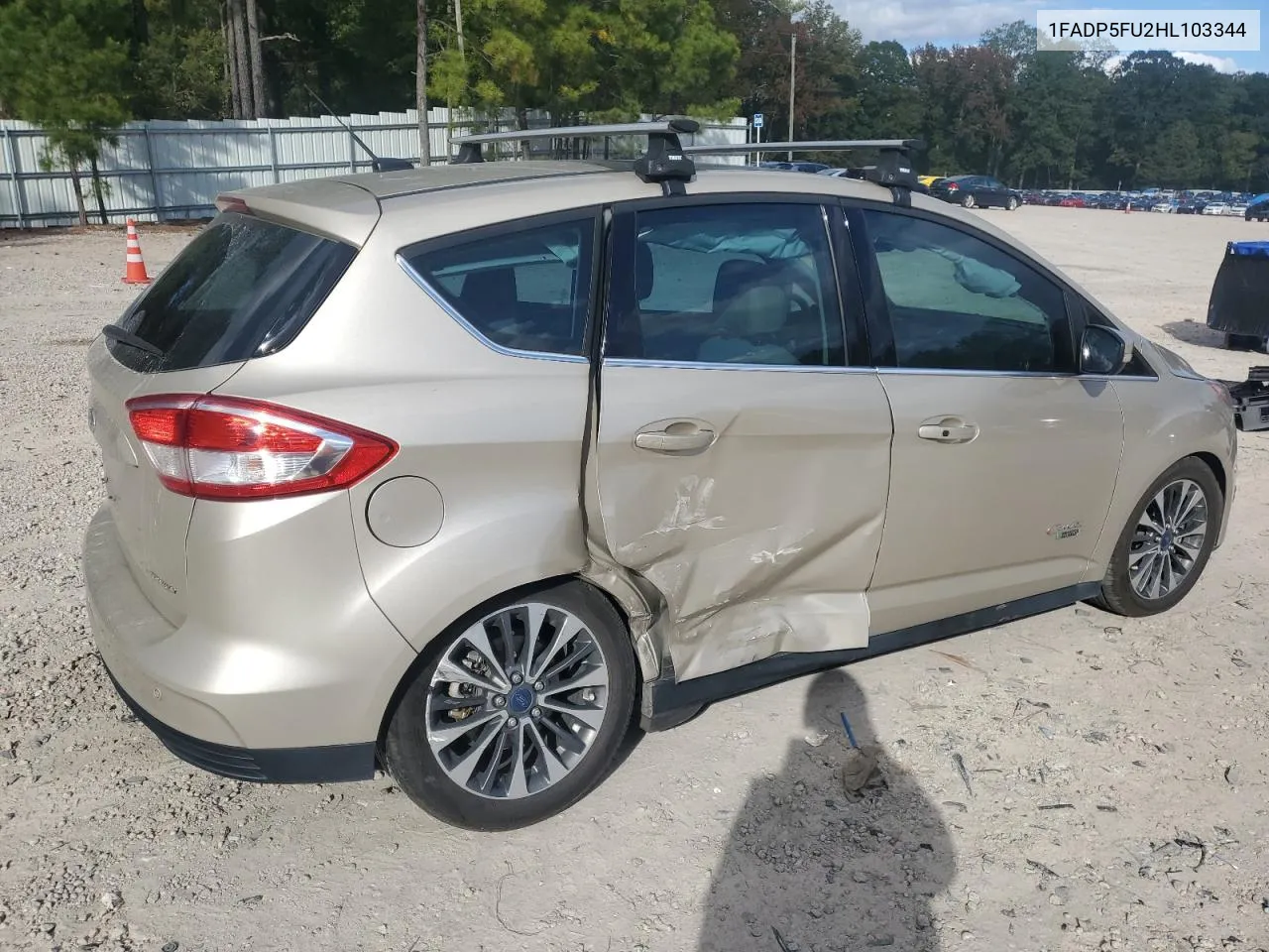 2017 Ford C-Max Titanium VIN: 1FADP5FU2HL103344 Lot: 76327224