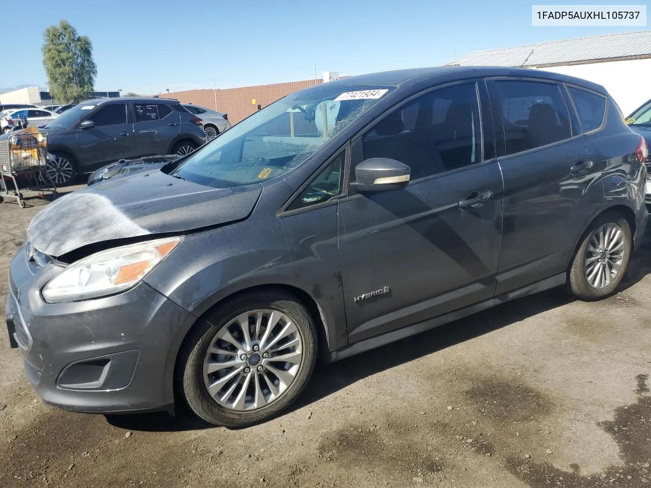 2017 Ford C-Max Se VIN: 1FADP5AUXHL105737 Lot: 77421934