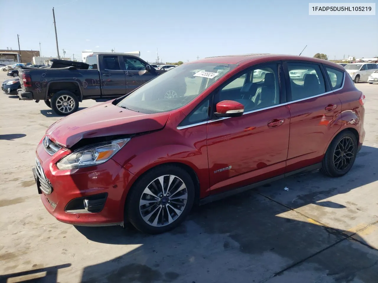 2017 Ford C-Max Titanium VIN: 1FADP5DU5HL105219 Lot: 77455824