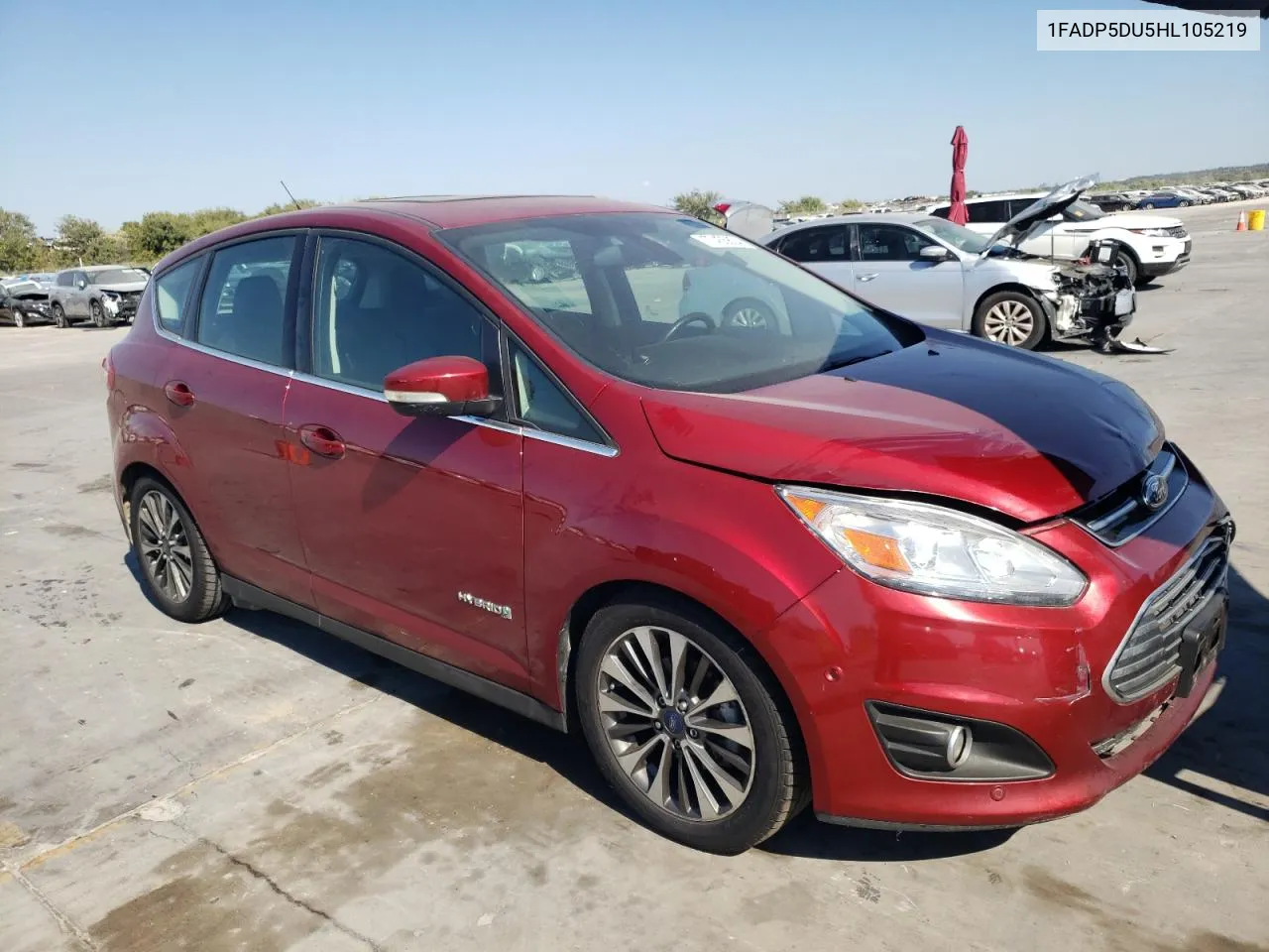 2017 Ford C-Max Titanium VIN: 1FADP5DU5HL105219 Lot: 77455824