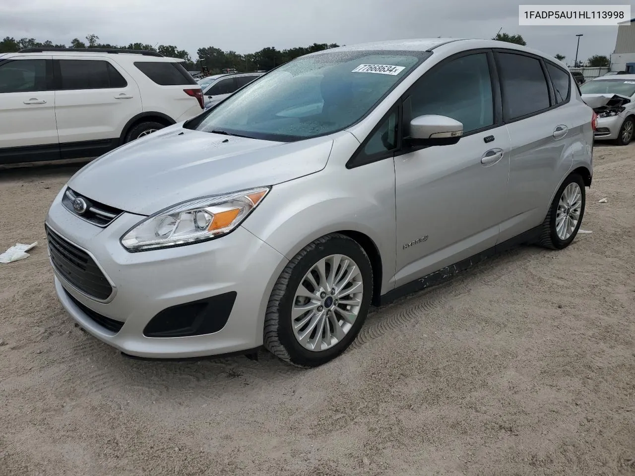 2017 Ford C-Max Se VIN: 1FADP5AU1HL113998 Lot: 77668634