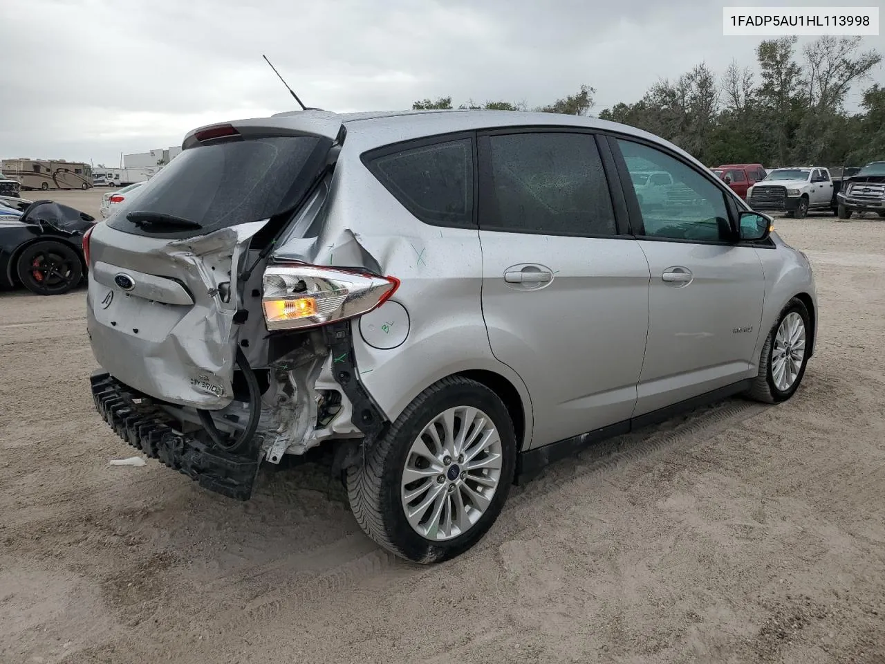 2017 Ford C-Max Se VIN: 1FADP5AU1HL113998 Lot: 77668634