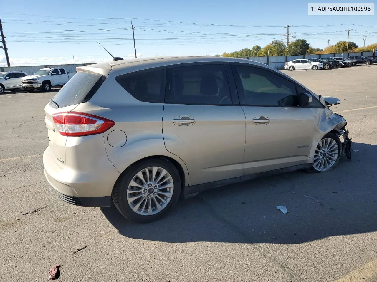 2017 Ford C-Max Se VIN: 1FADP5AU3HL100895 Lot: 78180724