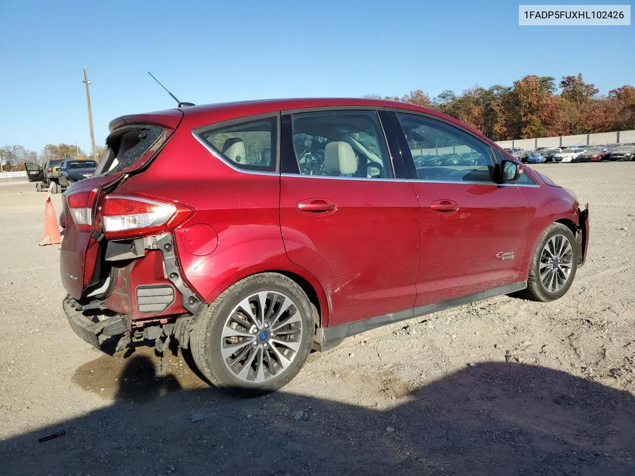 2017 Ford C-Max Titanium VIN: 1FADP5FUXHL102426 Lot: 79232094