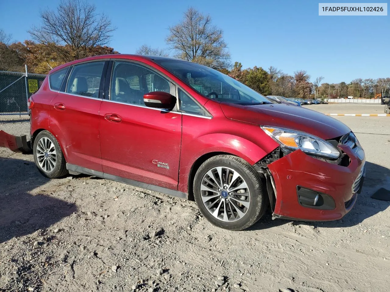 2017 Ford C-Max Titanium VIN: 1FADP5FUXHL102426 Lot: 79232094