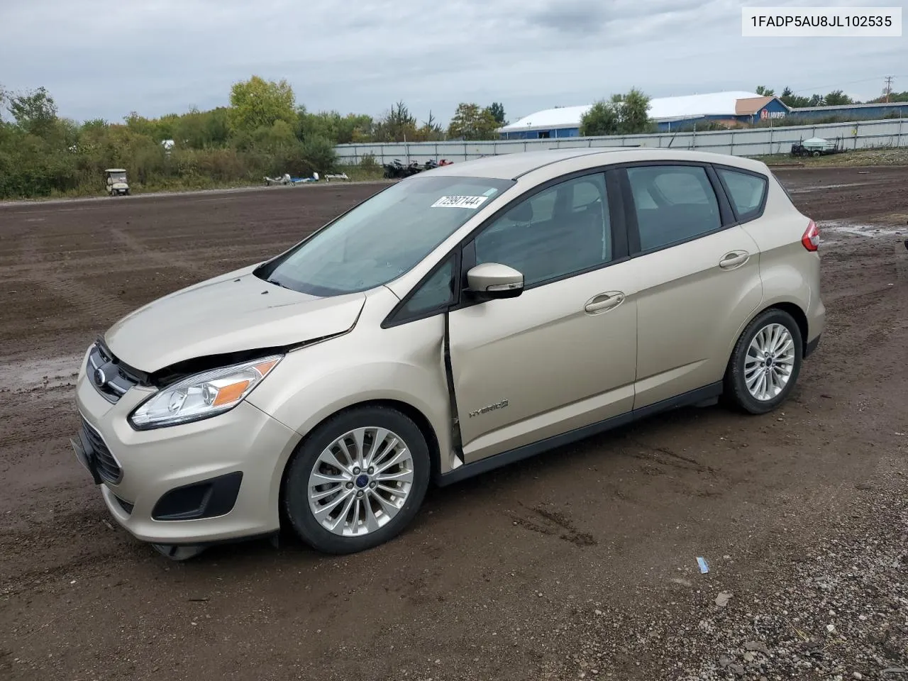 2018 Ford C-Max Se VIN: 1FADP5AU8JL102535 Lot: 72997144