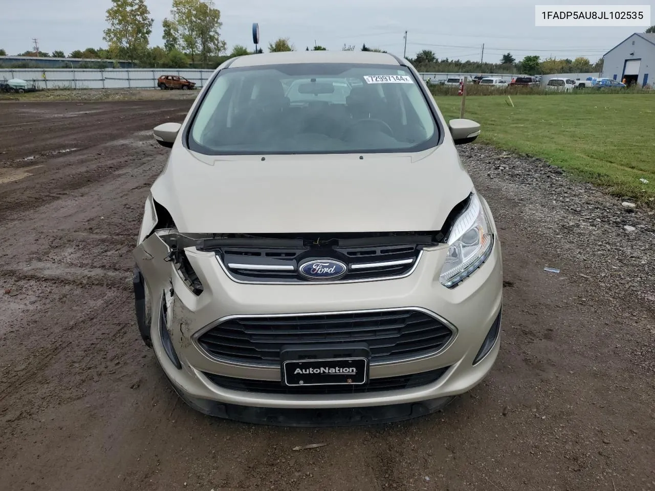 2018 Ford C-Max Se VIN: 1FADP5AU8JL102535 Lot: 72997144