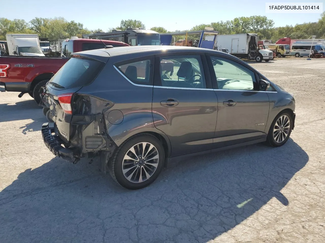 2018 Ford C-Max Titanium VIN: 1FADP5DU8JL101414 Lot: 73167934