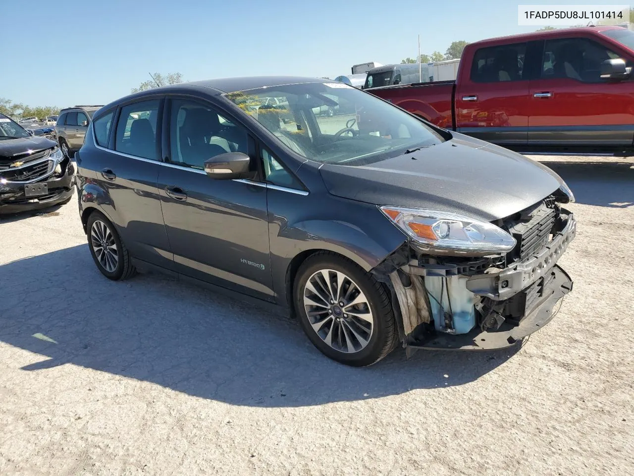 2018 Ford C-Max Titanium VIN: 1FADP5DU8JL101414 Lot: 73167934