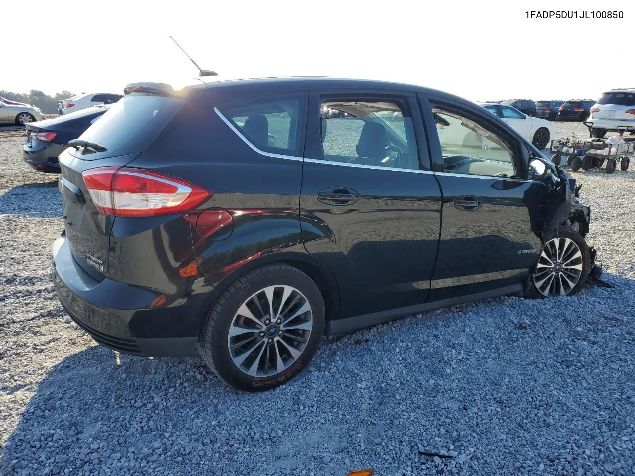 2018 Ford C-Max Titanium VIN: 1FADP5DU1JL100850 Lot: 74633544