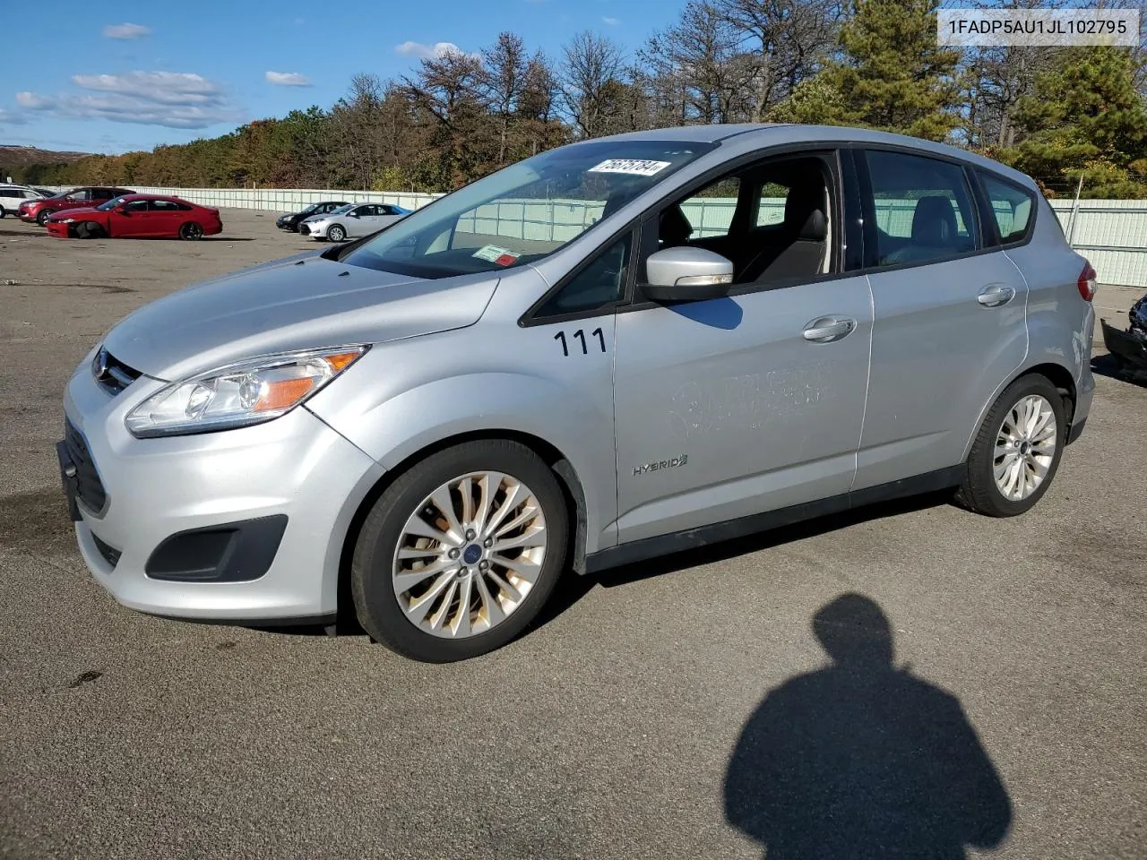 2018 Ford C-Max Se VIN: 1FADP5AU1JL102795 Lot: 75675784