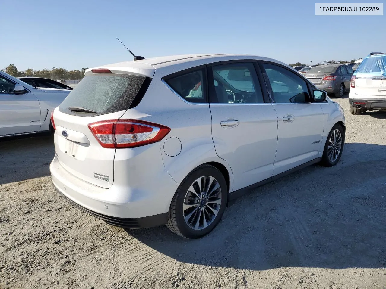 2018 Ford C-Max Titanium VIN: 1FADP5DU3JL102289 Lot: 76743134