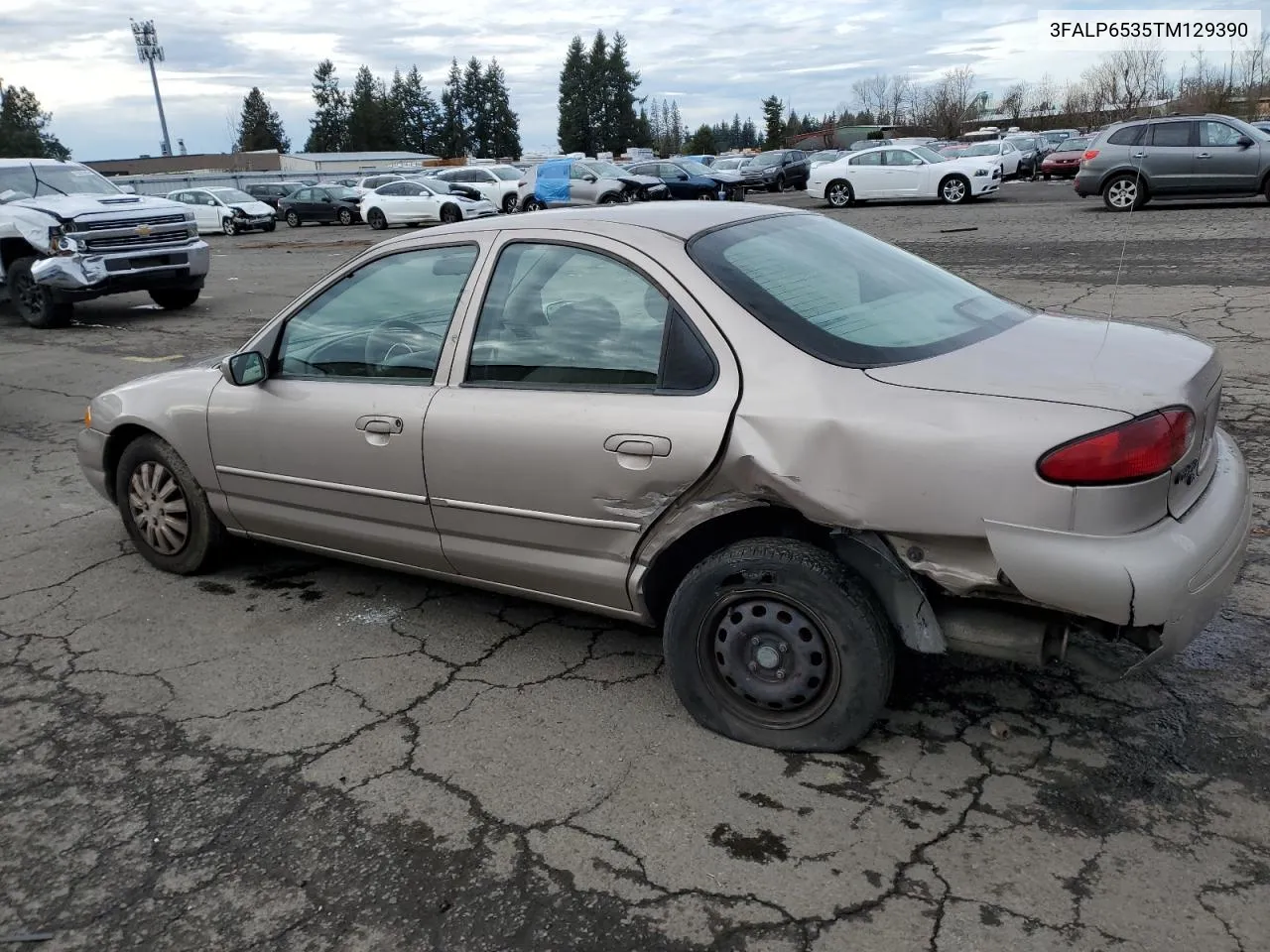 1996 Ford Contour Gl VIN: 3FALP6535TM129390 Lot: 73338064