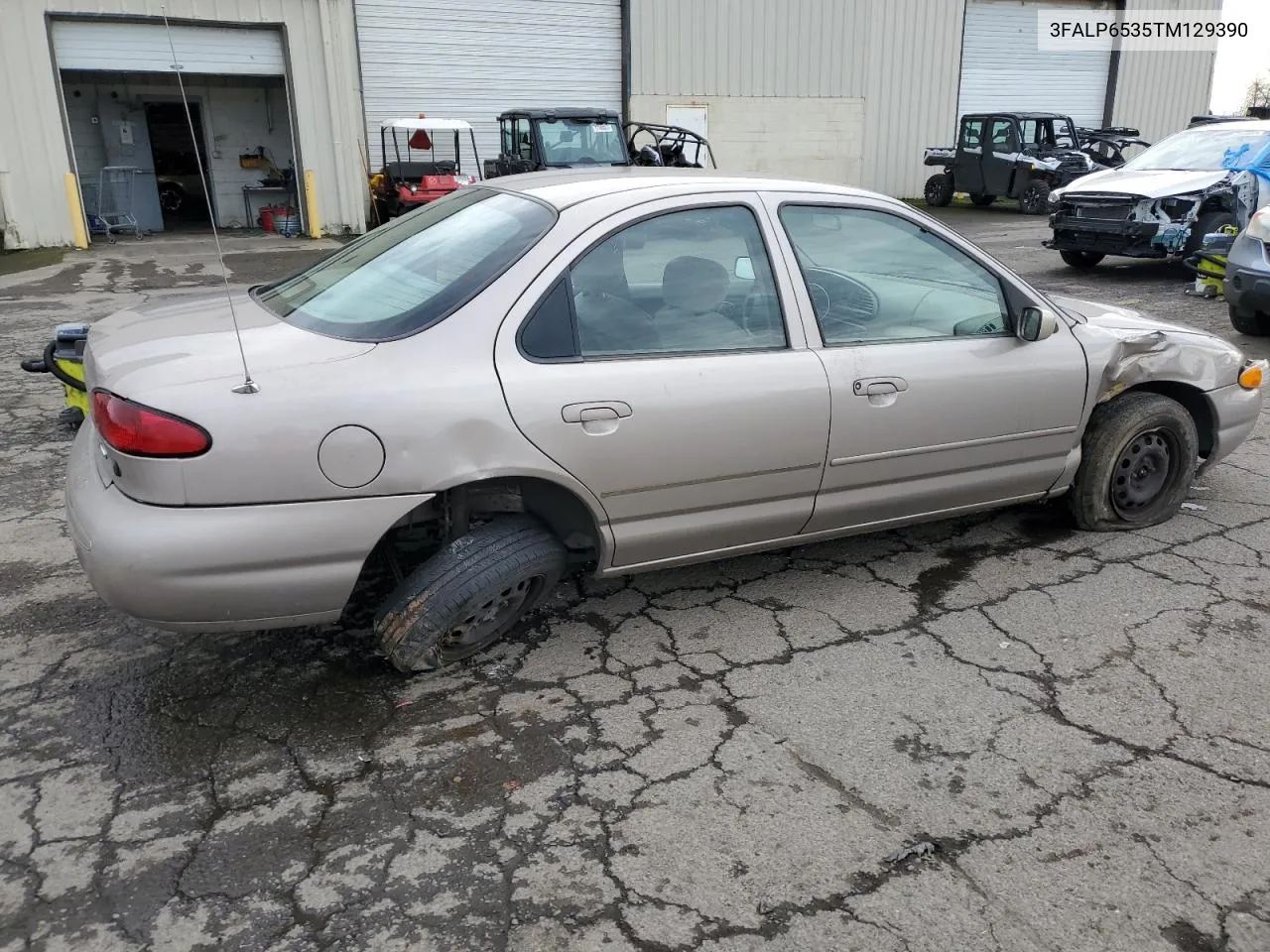 1996 Ford Contour Gl VIN: 3FALP6535TM129390 Lot: 73338064