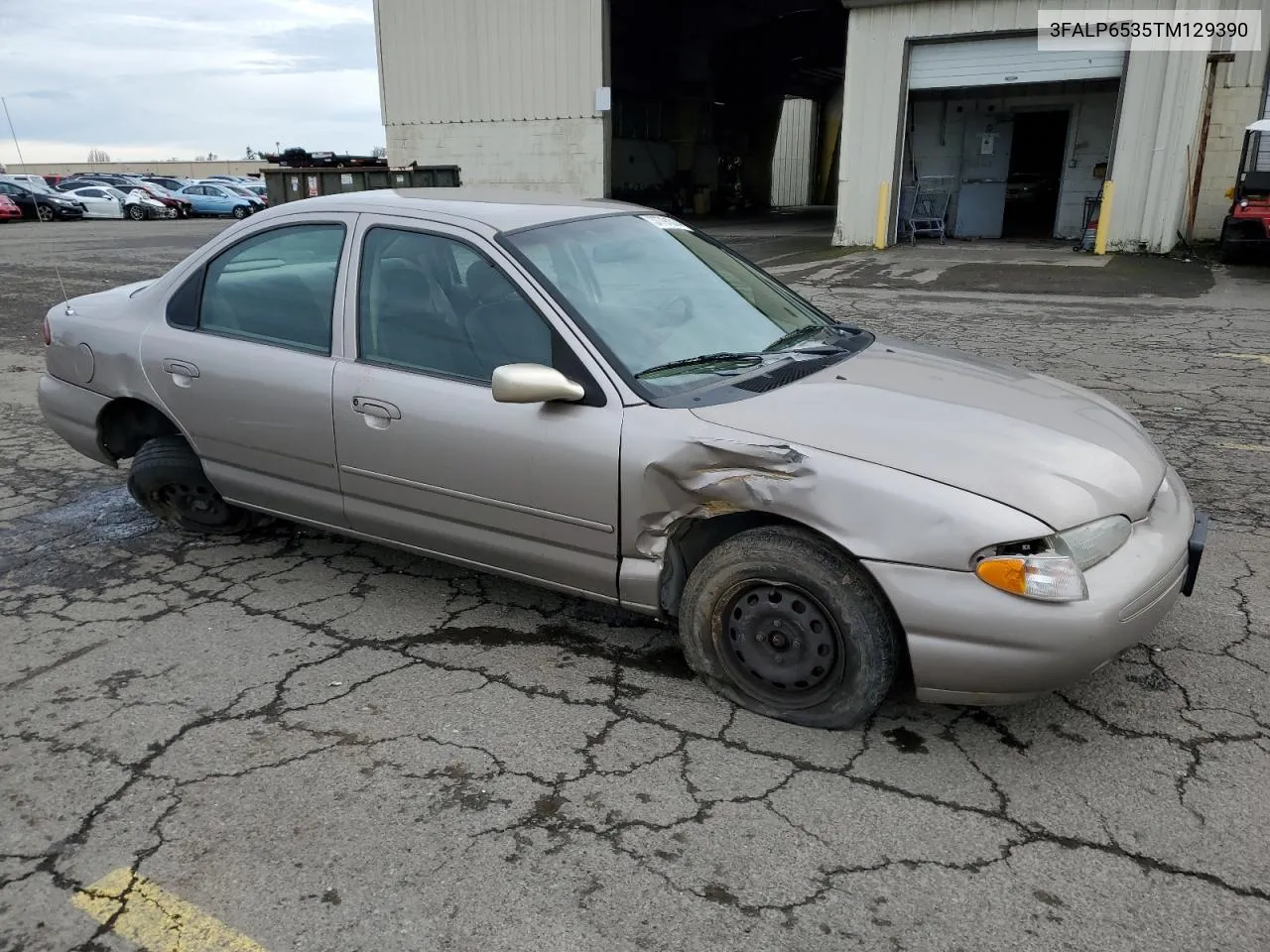 1996 Ford Contour Gl VIN: 3FALP6535TM129390 Lot: 73338064