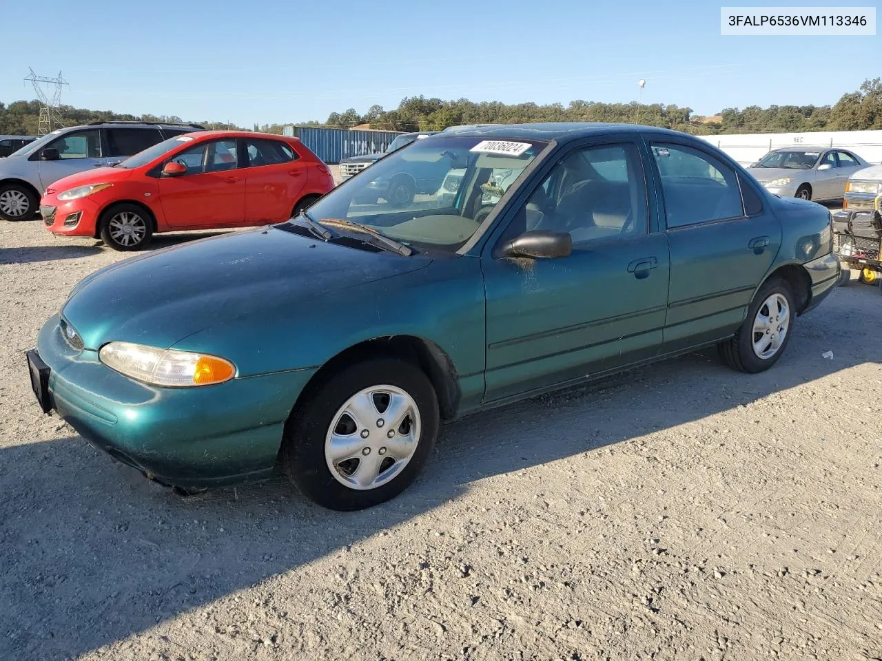 1997 Ford Contour Base VIN: 3FALP6536VM113346 Lot: 70036024