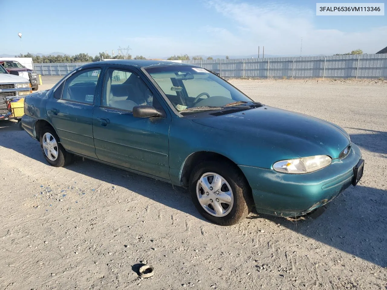 1997 Ford Contour Base VIN: 3FALP6536VM113346 Lot: 70036024