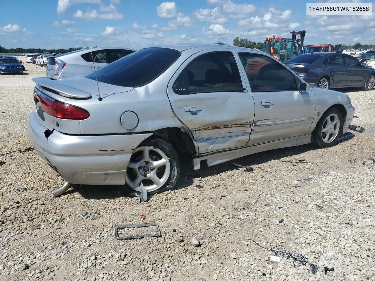 1998 Ford Contour Svt VIN: 1FAFP68G1WK182658 Lot: 74499894