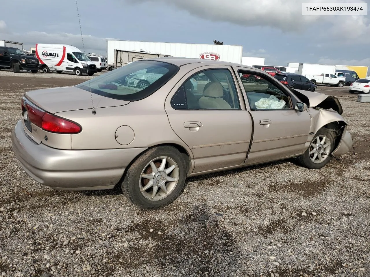 1999 Ford Contour Se VIN: 1FAFP6630XK193474 Lot: 71050124