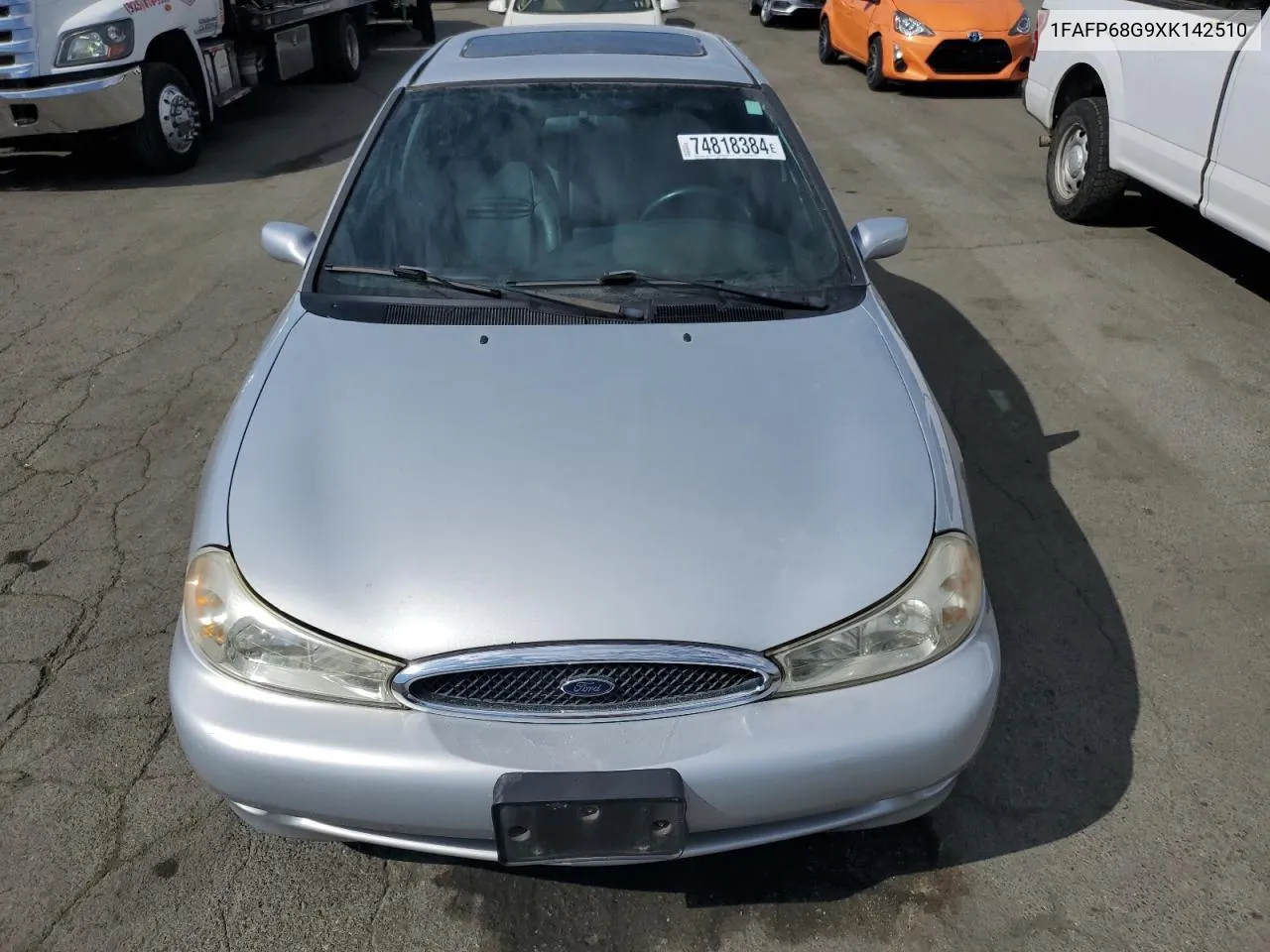 1999 Ford Contour Svt VIN: 1FAFP68G9XK142510 Lot: 74818384