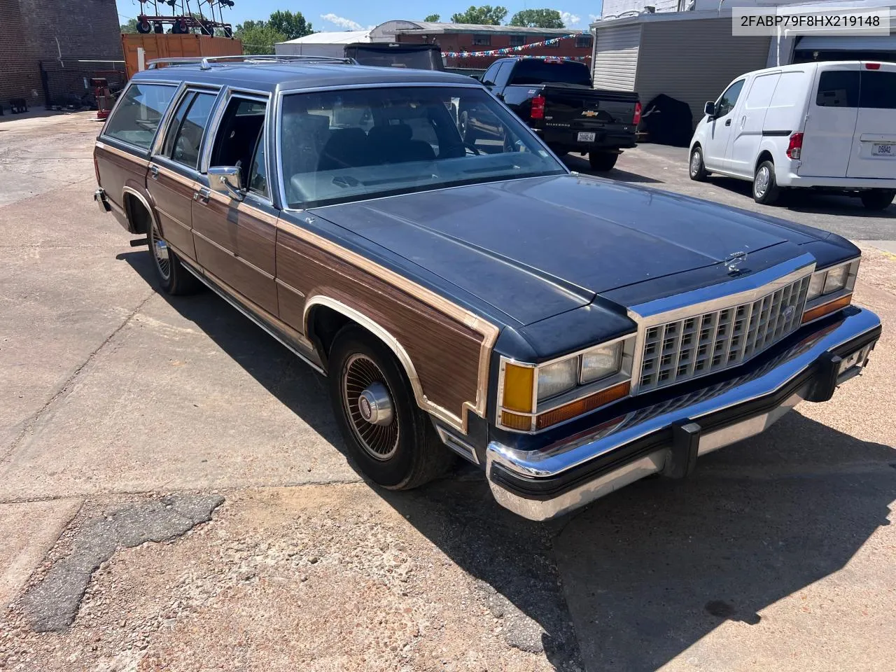 1987 Ford Crown Victoria Country Squire Lx VIN: 2FABP79F8HX219148 Lot: 71891714