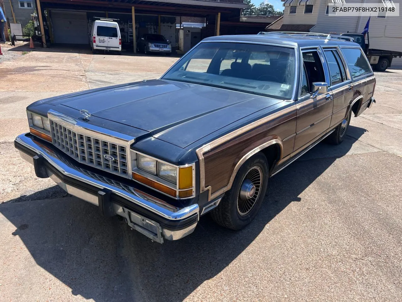 1987 Ford Crown Victoria Country Squire Lx VIN: 2FABP79F8HX219148 Lot: 71891714