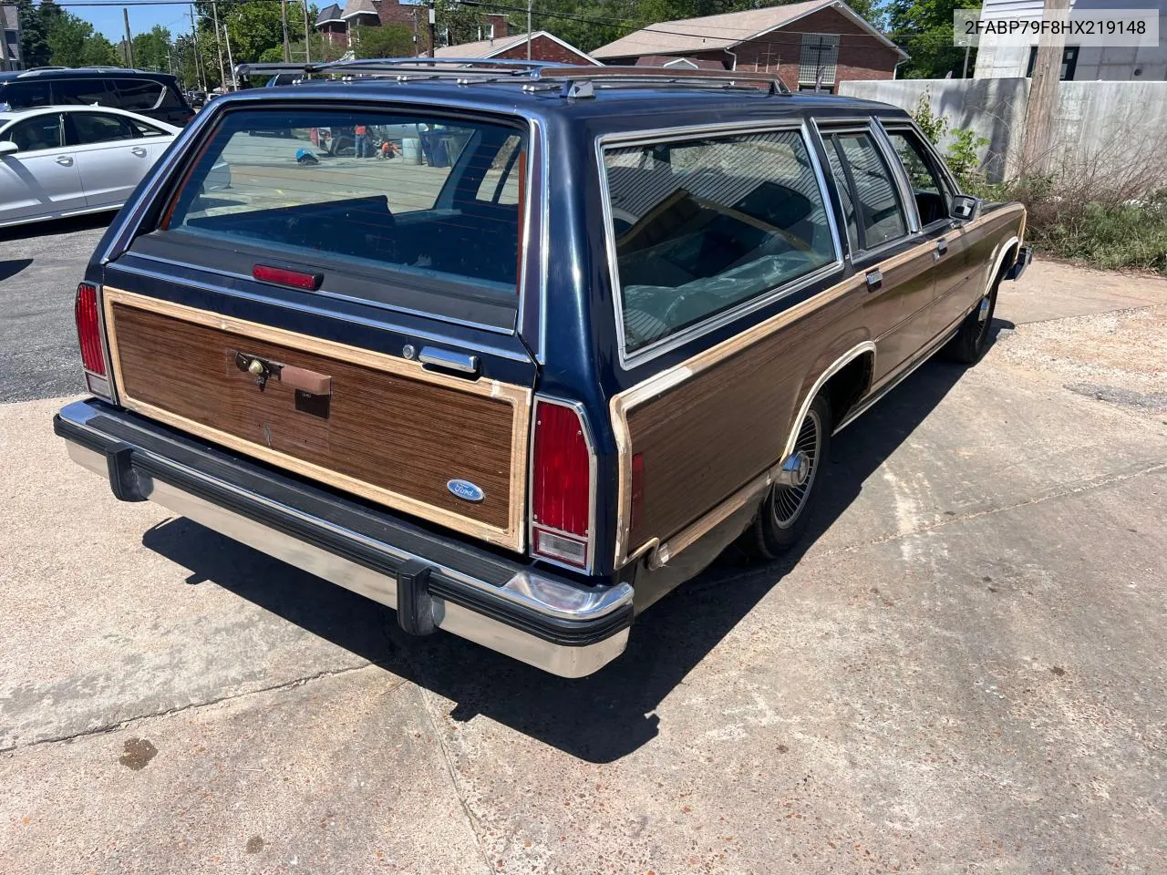 1987 Ford Crown Victoria Country Squire Lx VIN: 2FABP79F8HX219148 Lot: 71891714