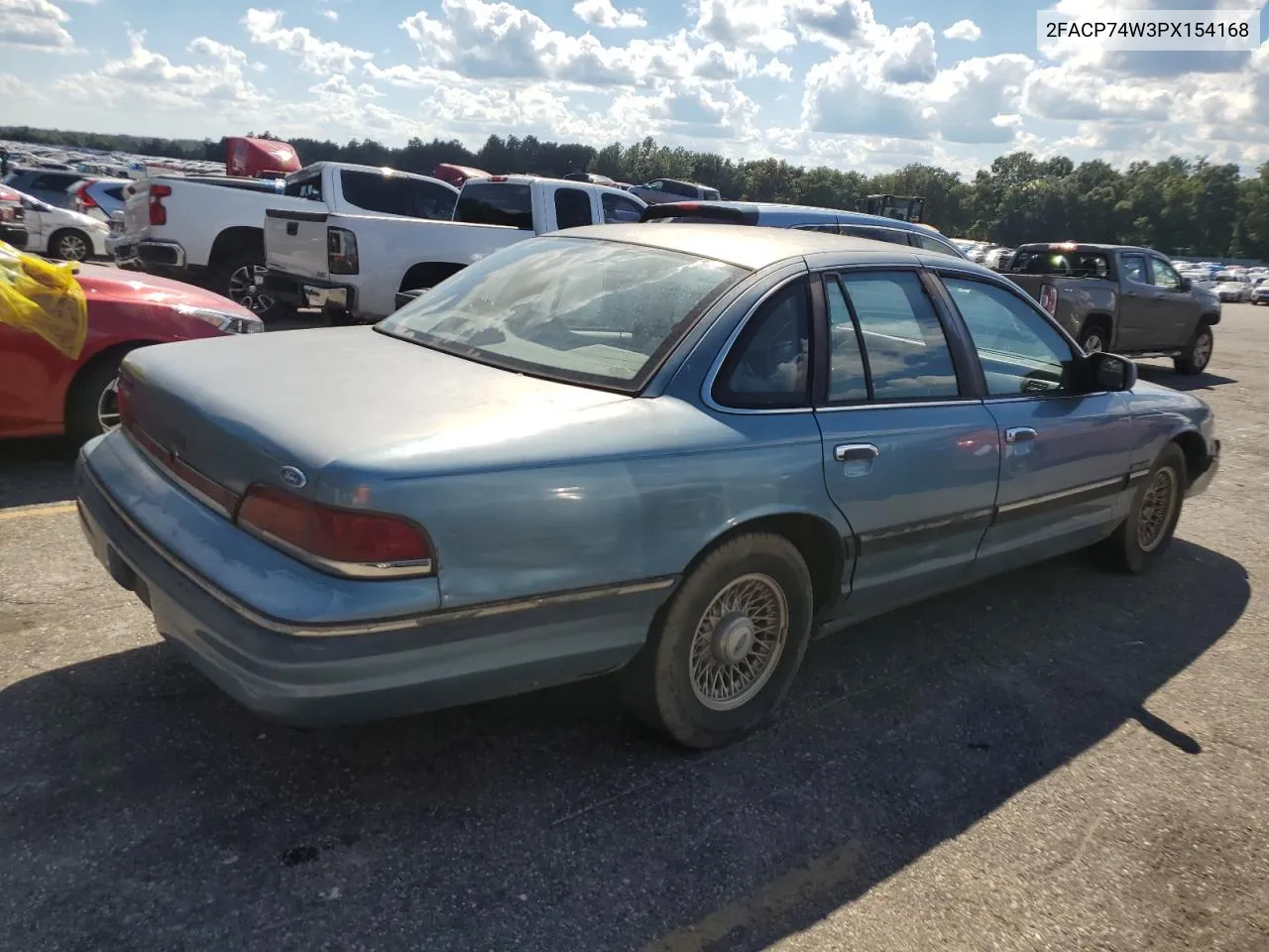 1993 Ford Crown Victoria Lx VIN: 2FACP74W3PX154168 Lot: 73882784