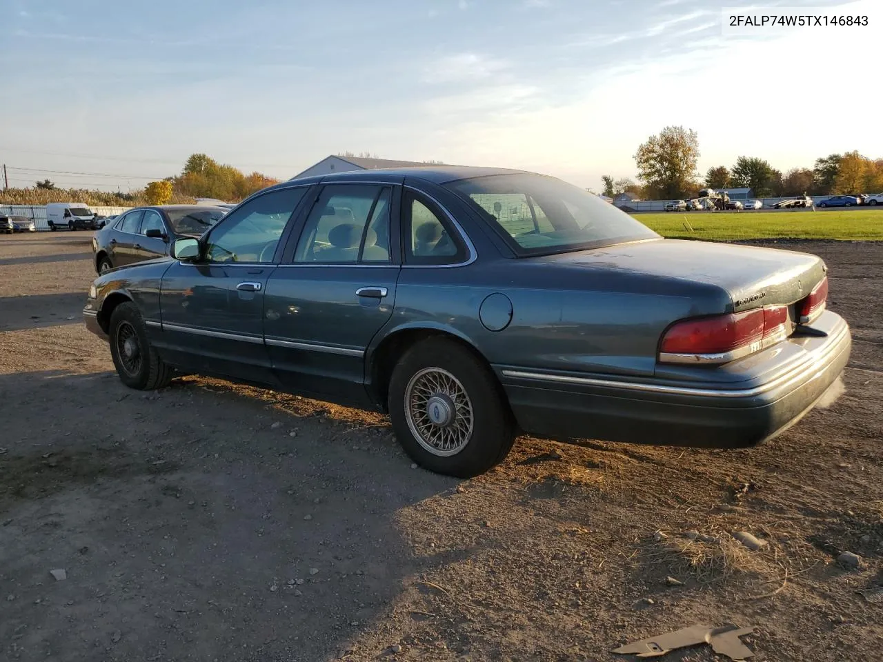 1996 Ford Crown Victoria Lx VIN: 2FALP74W5TX146843 Lot: 77251964