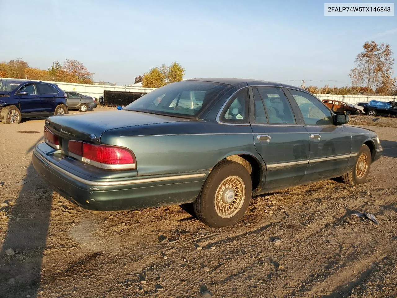 1996 Ford Crown Victoria Lx VIN: 2FALP74W5TX146843 Lot: 77251964