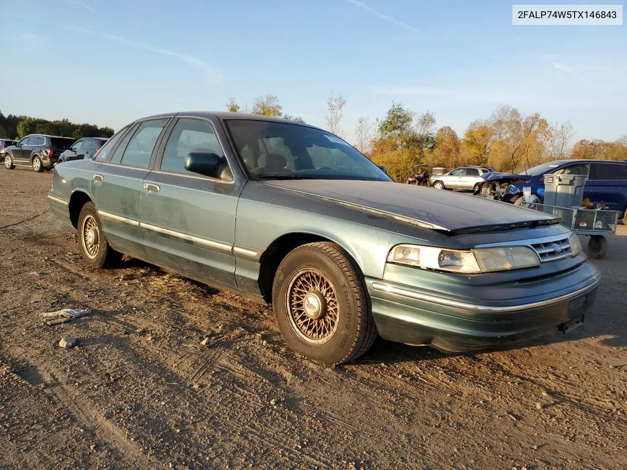 1996 Ford Crown Victoria Lx VIN: 2FALP74W5TX146843 Lot: 77251964