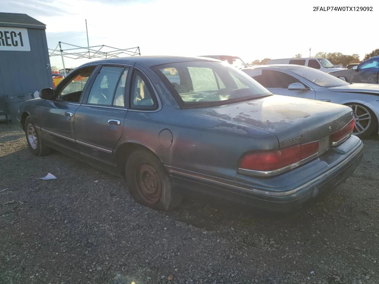 1996 Ford Crown Victoria Lx VIN: 2FALP74W0TX129092 Lot: 80364334