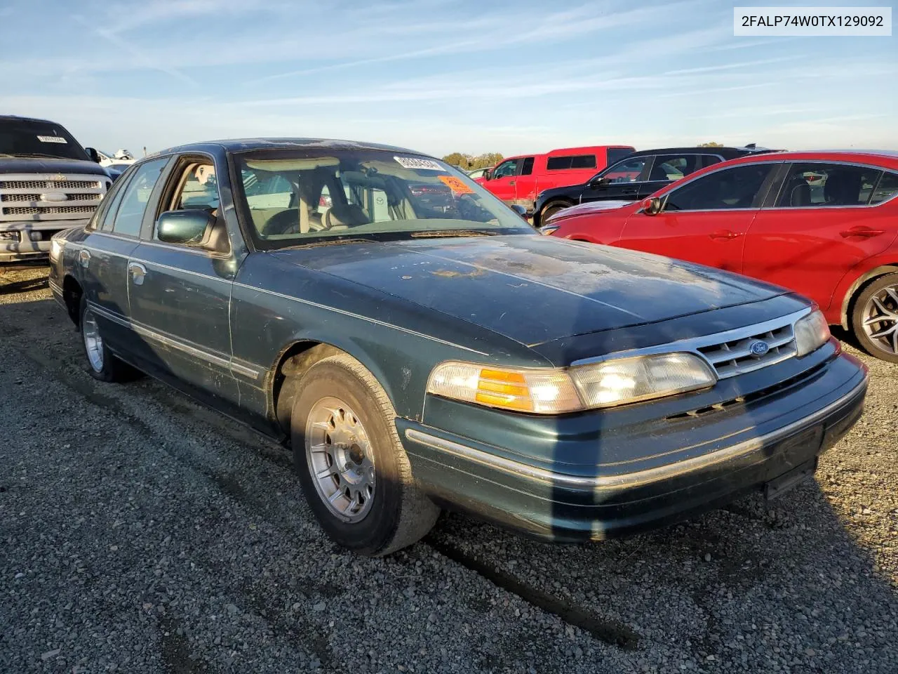 1996 Ford Crown Victoria Lx VIN: 2FALP74W0TX129092 Lot: 80364334