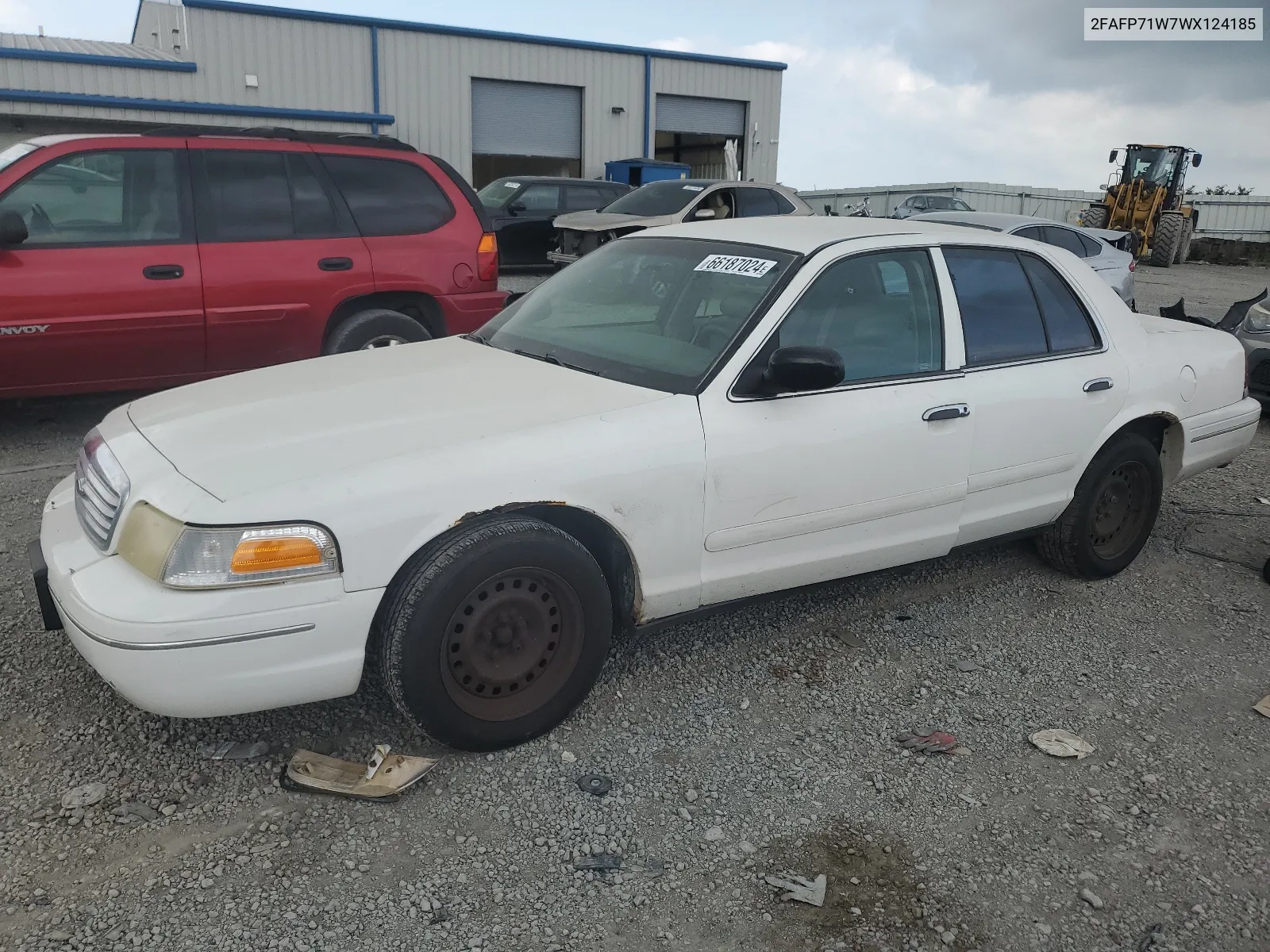 2FAFP71W7WX124185 1998 Ford Crown Victoria Police Interceptor