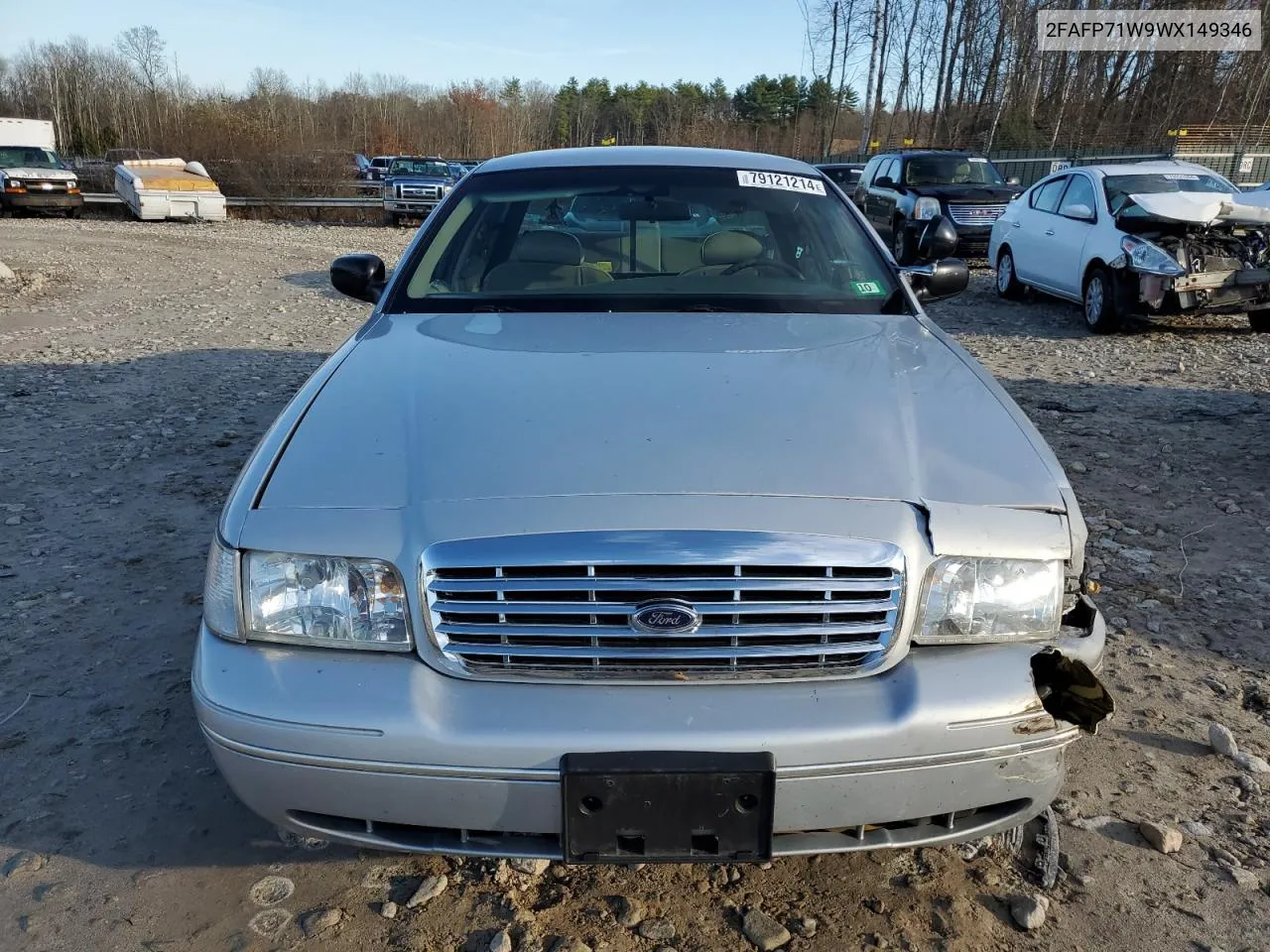 1998 Ford Crown Victoria Police Interceptor VIN: 2FAFP71W9WX149346 Lot: 79121214